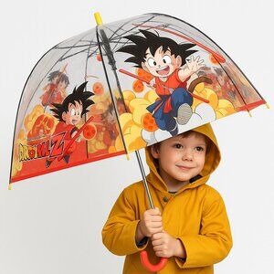 Bandai Dragon Ball Transparent Umbrella for Kids.